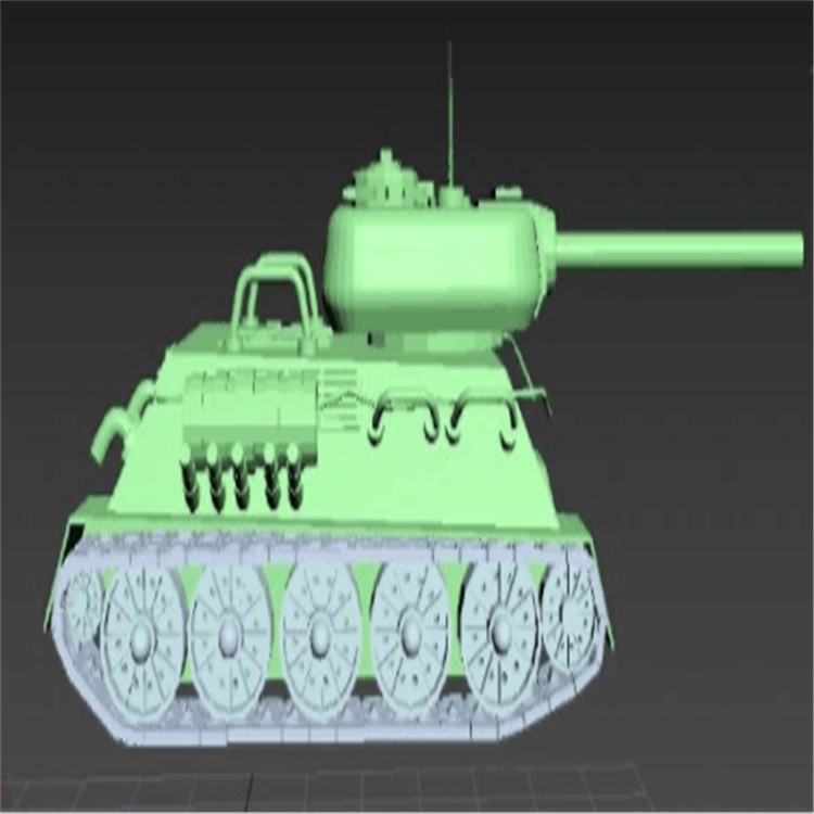 定兴充气军用坦克模型